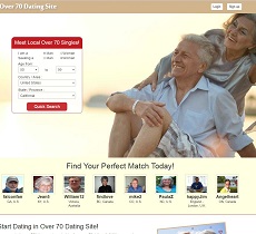 over 70 dating site